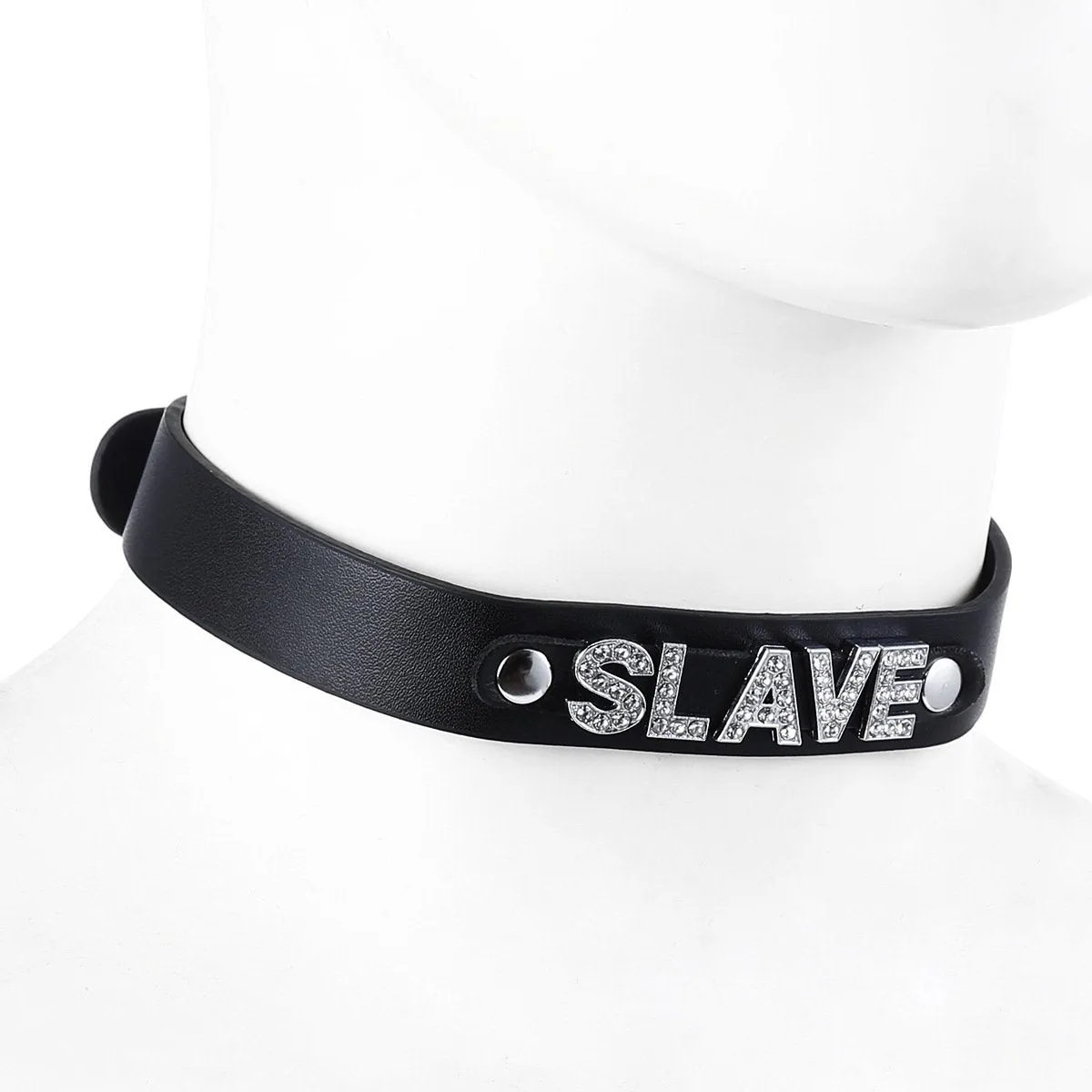 Soft Leather Sexy & Slave Choker