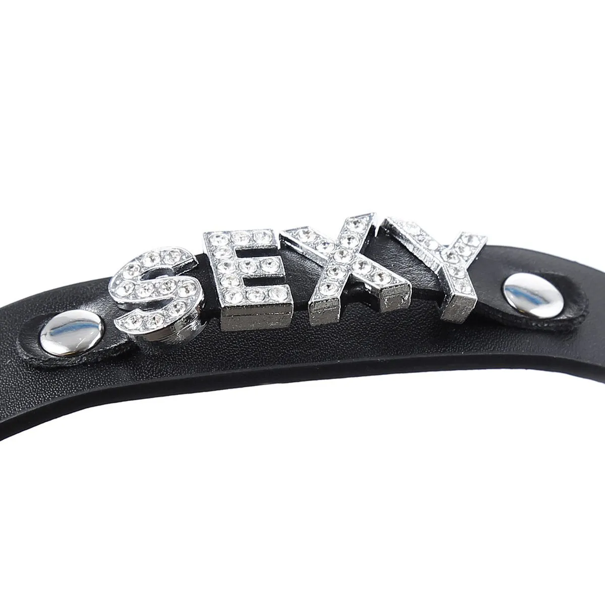 Soft Leather Sexy & Slave Choker