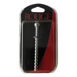 Stainless Steel Beaded Hollow Urethral Sound with Stopper