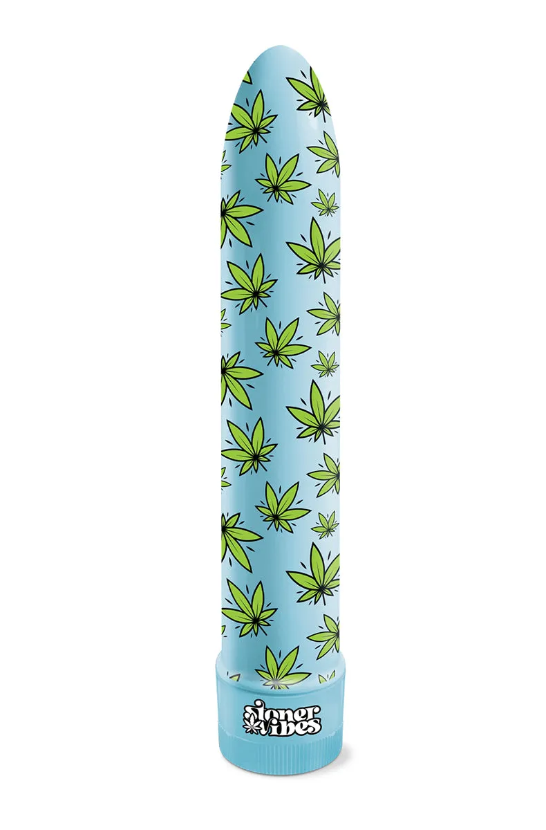 Stoner Vibes Weed Vibrator in Blue Dream