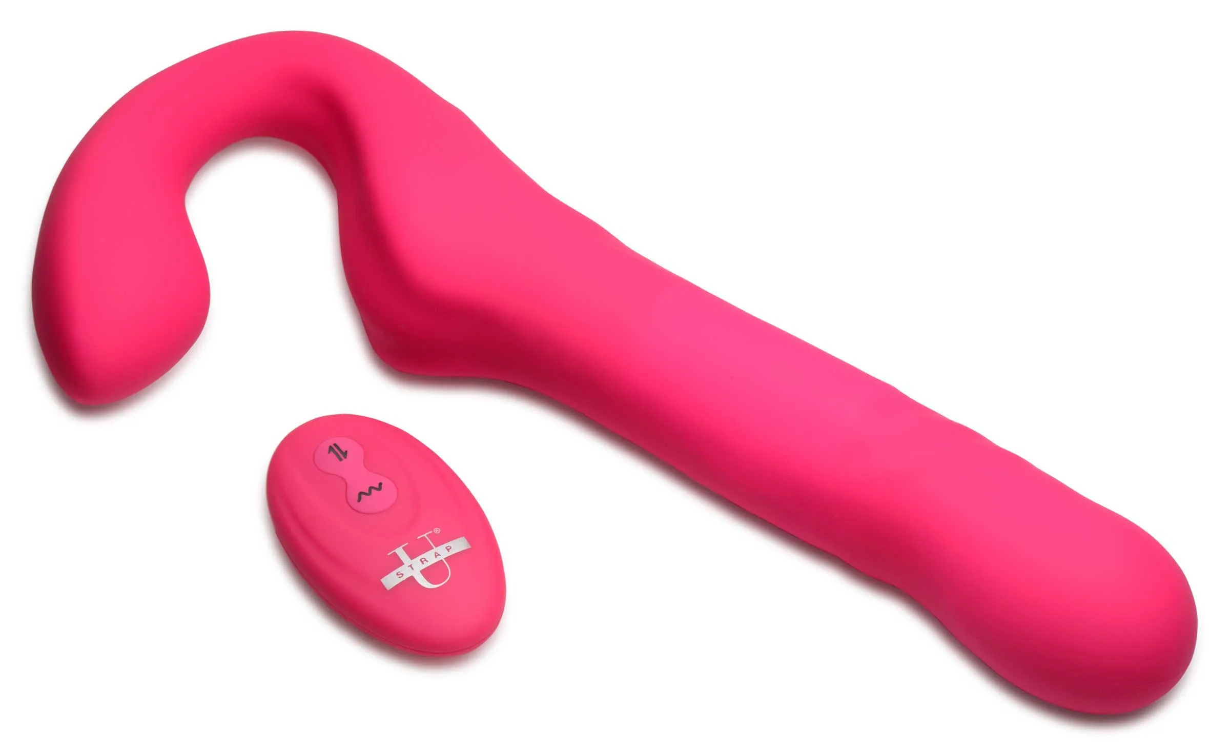 Strapless Strap-on Thrusting And Vibrating With Remote Control