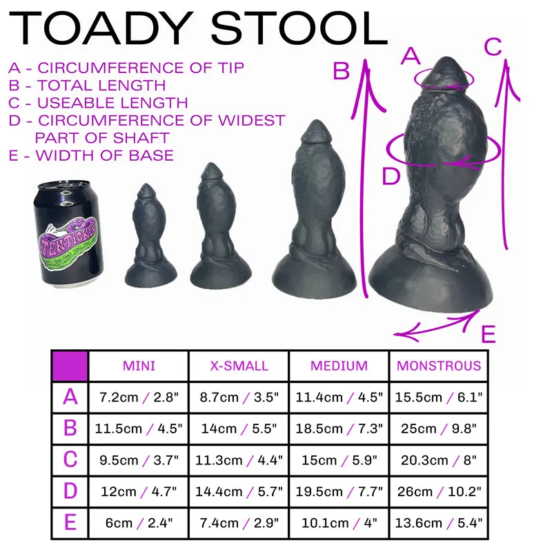 Toady Stool 'You'll Float Too' medium soft (OO30)
