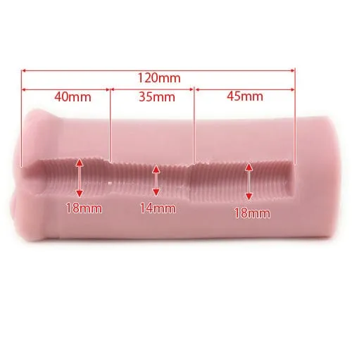 Tomax - Succubus 2.0 Standard Ripple Masturbator Onahole (Beige)