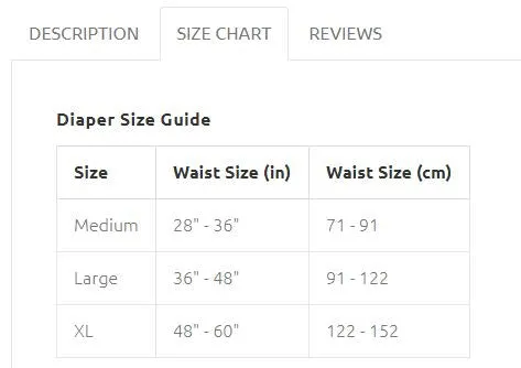 Tykables Little Builders ABDL Adult Diaper -1 Single Diaper Sample