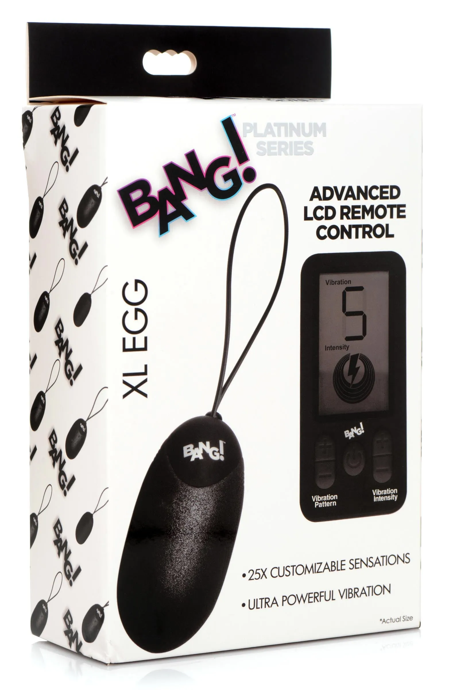 Vibrating XL Egg With Remote Control