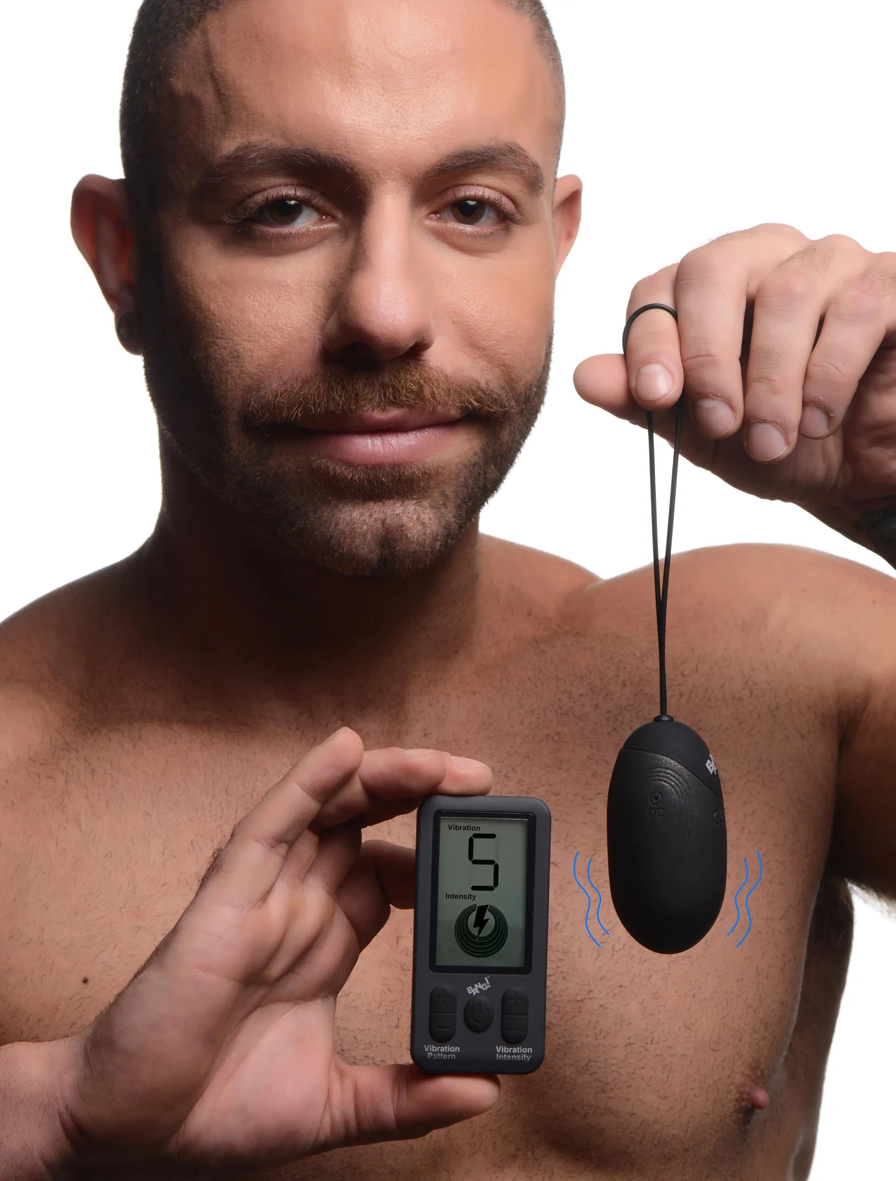 Vibrating XL Egg With Remote Control