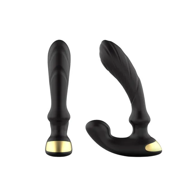 Vibrator anal NAPPEX TAMBO. pentru stimularea prostatei. control prin telecomandă. 9 funcții de vibrație. negru