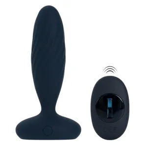 Vibrator anal SVAKOM JORDAN. control prin aplicație și telecomandă. 5 funcții de penetrare automată. 5 funcții de vibrație. albastru