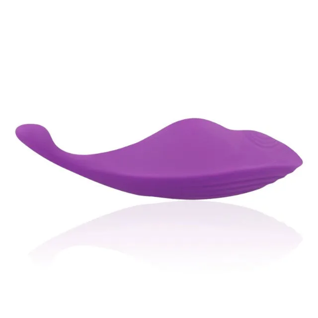 Vibrator pentru chilot INTENSE MINDY. pentru stimularea clitorisului. control prin telecomandă. cu 10 funcții de vibrație. mov