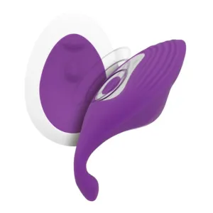 Vibrator pentru chilot INTENSE MINDY. pentru stimularea clitorisului. control prin telecomandă. cu 10 funcții de vibrație. mov