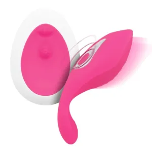 Vibrator pentru chilot INTENSE ROB. pentru stimularea clitorisului. control prin telecomandă. cu 10 funcții de vibrație. roz