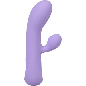 Vibrator rabbit DOC JOHNSON Ritual Aura. pentru stimularea clitorisului și punctului G. 10 funcții de vibrație. mov