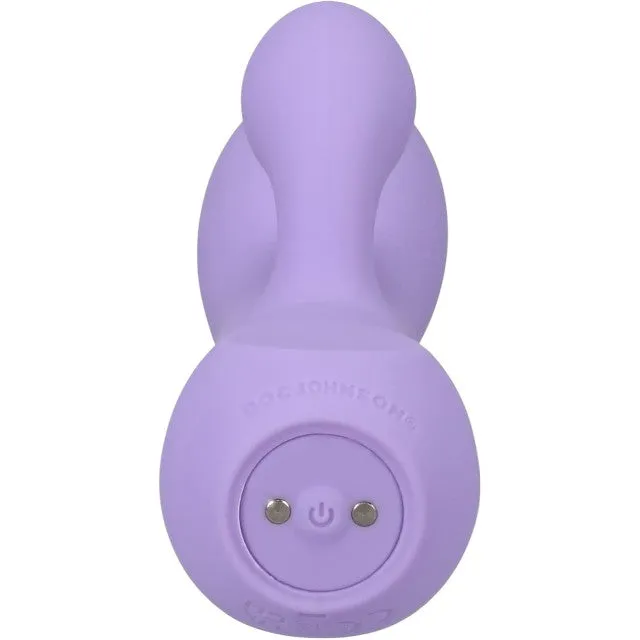 Vibrator rabbit DOC JOHNSON Ritual Aura. pentru stimularea clitorisului și punctului G. 10 funcții de vibrație. mov