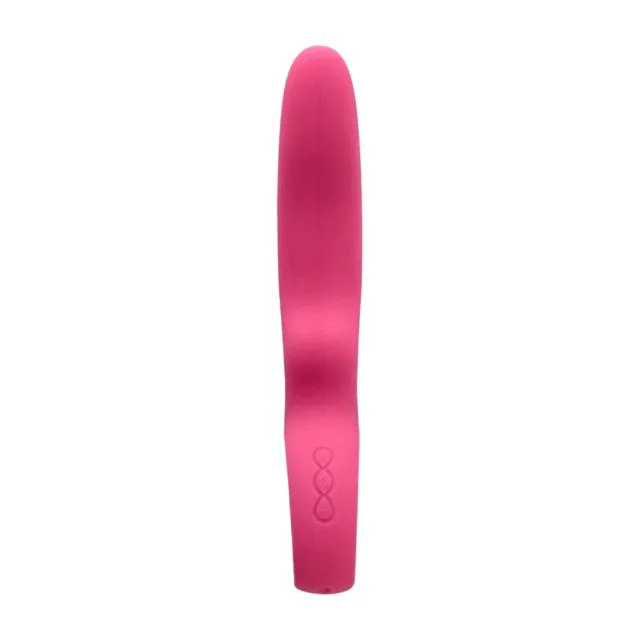 Vibrator TOYZ4LOVERS Handy Wave Grip Large. pentru stimularea punctului G. 10 funcții de vibrație. 24 cm. roz cu auriu