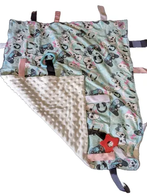 Video Game Cuddle Sensory Security Blanket Toys