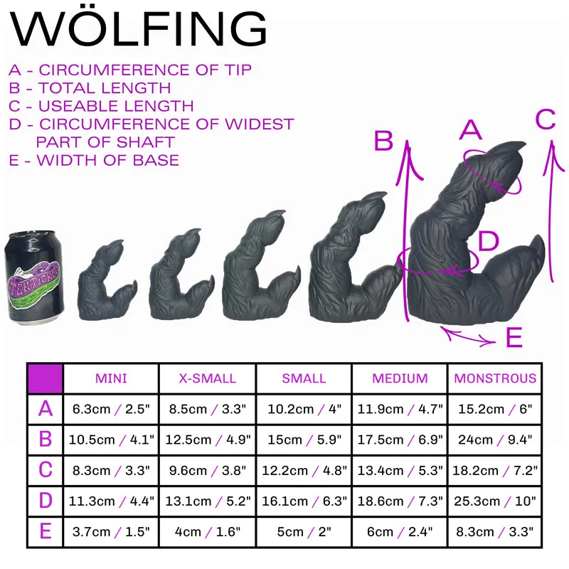 Wölfing 'Sapphic Flag' medium medium (OO50)