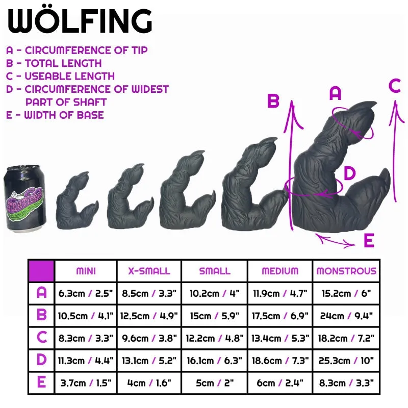 Wölfing 'Triple Choc Cherry' medium soft (OO30)