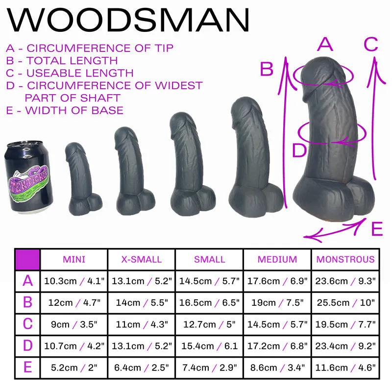 Woodsman 'Spooky Melon' small soft (OO30) GITD
